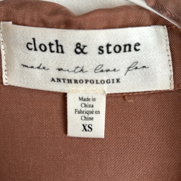 Anthropology - Cloth & Stone Edie Tie Down Button Shirt - Picture 11 of 11